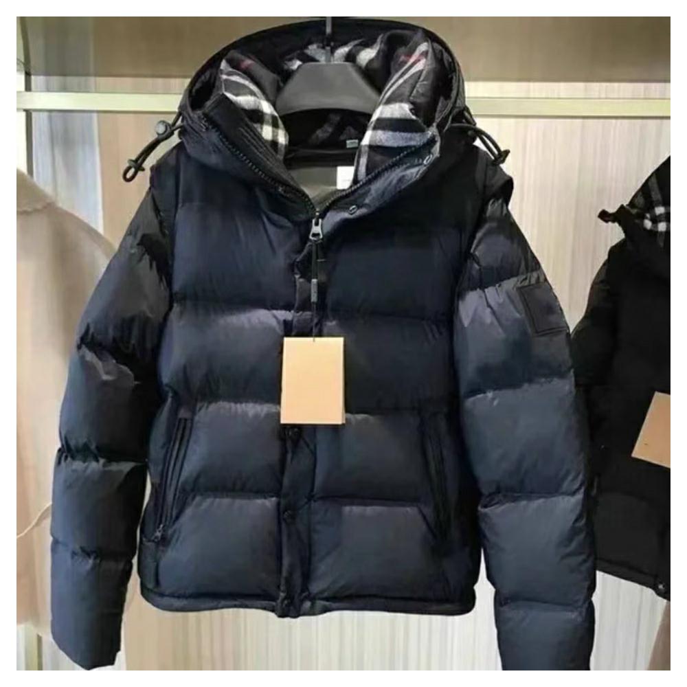 24Winter New Men Designer Jacket Fashion Hooded Thickened Down Coat Men's and Women's windbreaker Coats thickening warm clothin top downs jackets Asian size M-5XL