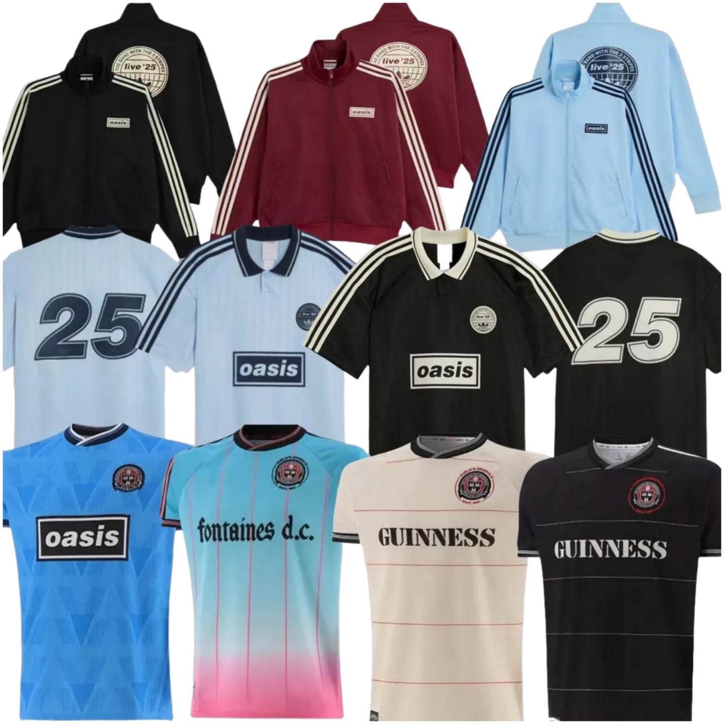 Bohemians 2025 135th Anniversary Football Jersey Shirts Kit 25 26 Fontaines Dc Home Away GK BLACK GUINNESS Soccer Jerseys PISZCZEK McDONNELL AKINTUNDE McDAID 888
