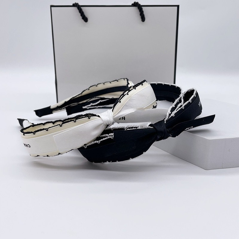 Luxury Headband Women Bow Designer Headband Brand Hairband Hair Hoop Girls HairJewelry Accessories