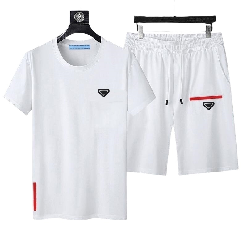 Designer Mens Tracksuits Sets Jogger Sweatpants Sweatshirt 2 Piece Set Pure Cotton T-shirt Shorts Set Sports Suit Men Women Short Sleeve Tshirt Shorts Casual Set