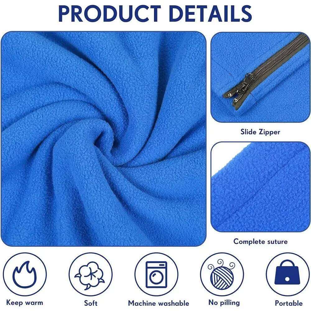 Ultra-Light Fleece Sleeping Bag Mat Tarp Under Insulated Picnic Blanket Camping Tent Travel