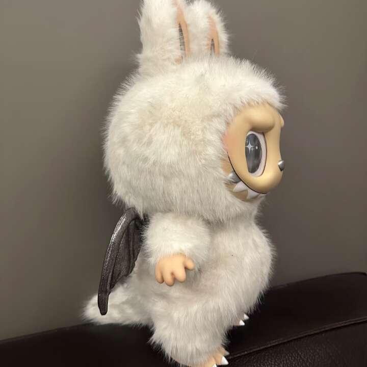 38CM 58Cm Zimomo Labubu Angel large grande giant Jumbo custom In Clouds I Found You Original Vinyl Handmade Surprise Plush Doll Toy Birthday Gift