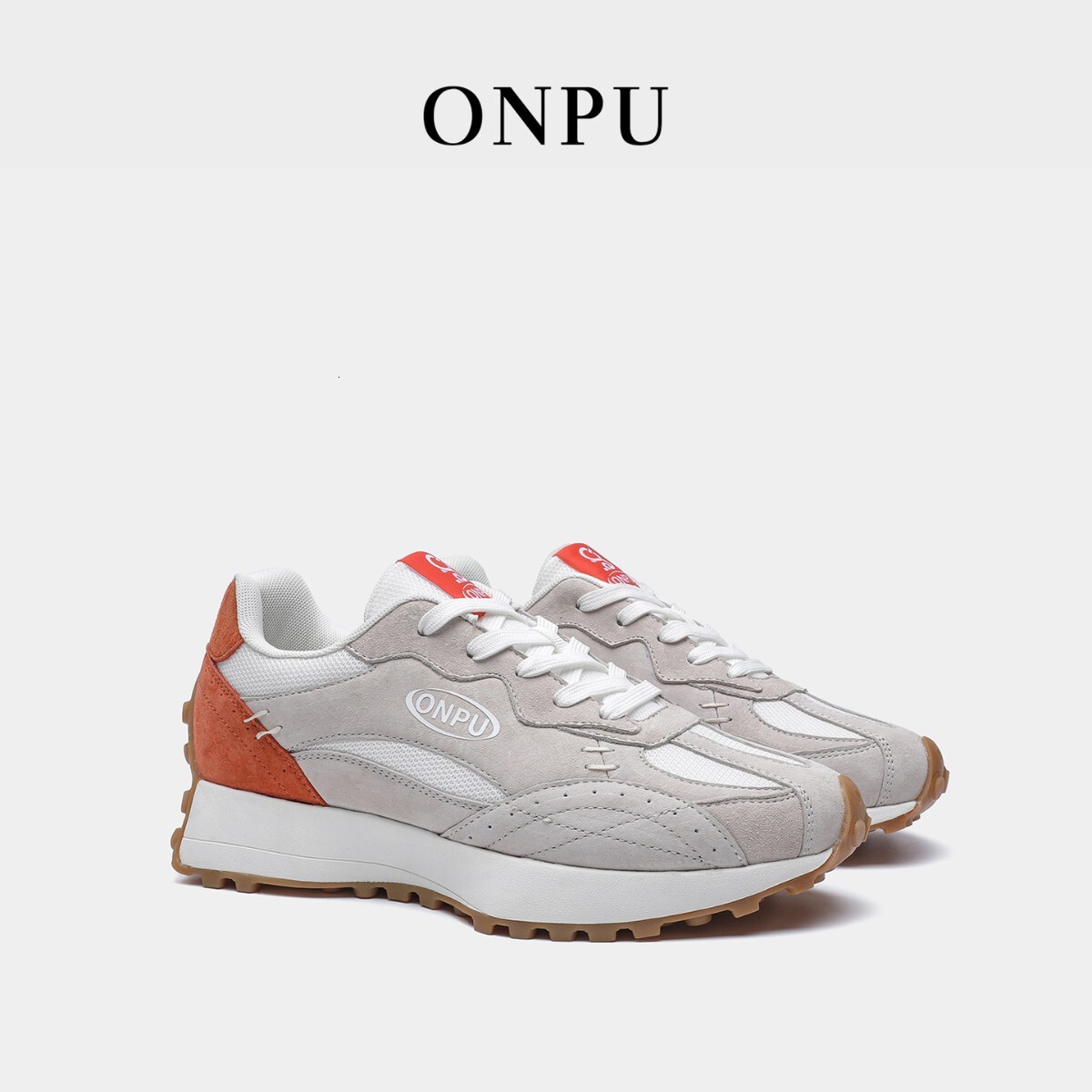ONPU 2025 New Men's Retro Designer Shoes Outdoor Training Shoes Fashionable Leather Rubber Luxury Casual Shoes Luxurious Women's Low-top Spo