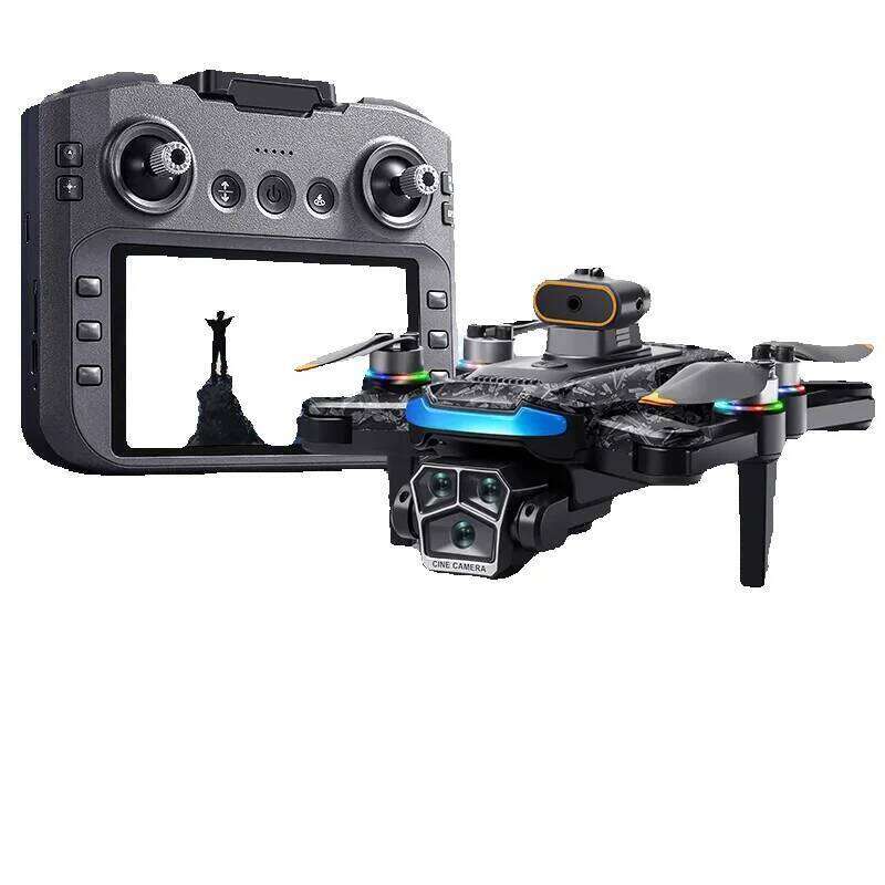 NEW A Pro MAX GPS Drone K HD Dual Lens With Screen Professional Brushless Motor Obstacle Avoidance Foldable Quadcopter RC Toy