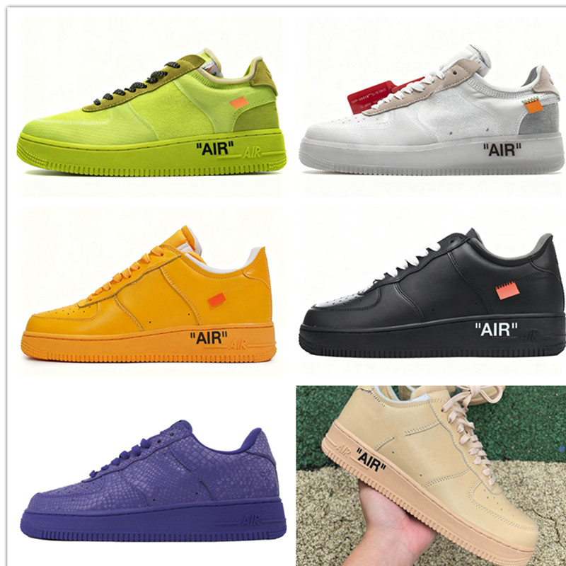 Top Quality Men Women Sesame Conplex Con MOMA MCA University Gold 07 White Black One Casual shoes Skate Low Sneakers Court Purple mens Trainers Outdoor Shoes 36-46