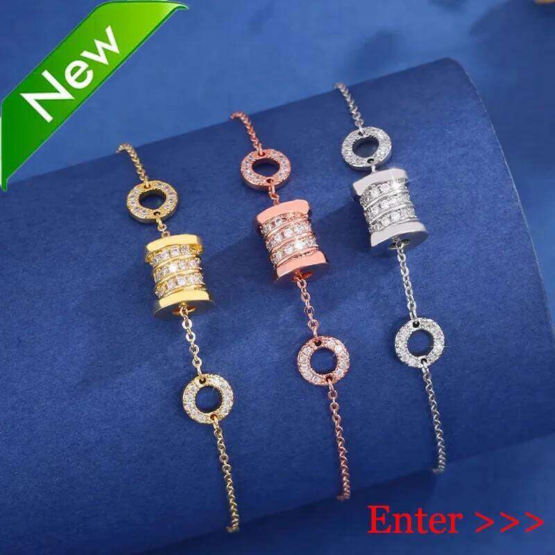 Double Sided Clover Bracelet for Women 14K Gold Silver Plated Stainless Steel Plant Flowers Link Charm Bracelets Jewelry Gift