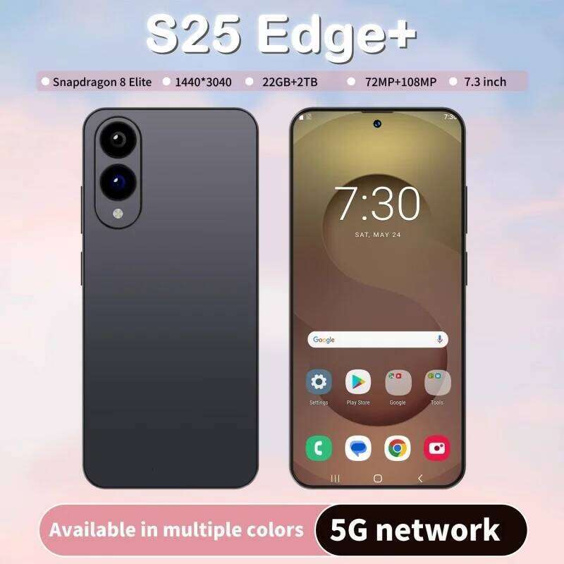 2025 New S25 Smartphone 7.3 Inch HD 4K Android 15 22Gb+2Tb 8000Mah Battery 4G 5G Dual Sim Card Wifi GPS Phone mobile phone