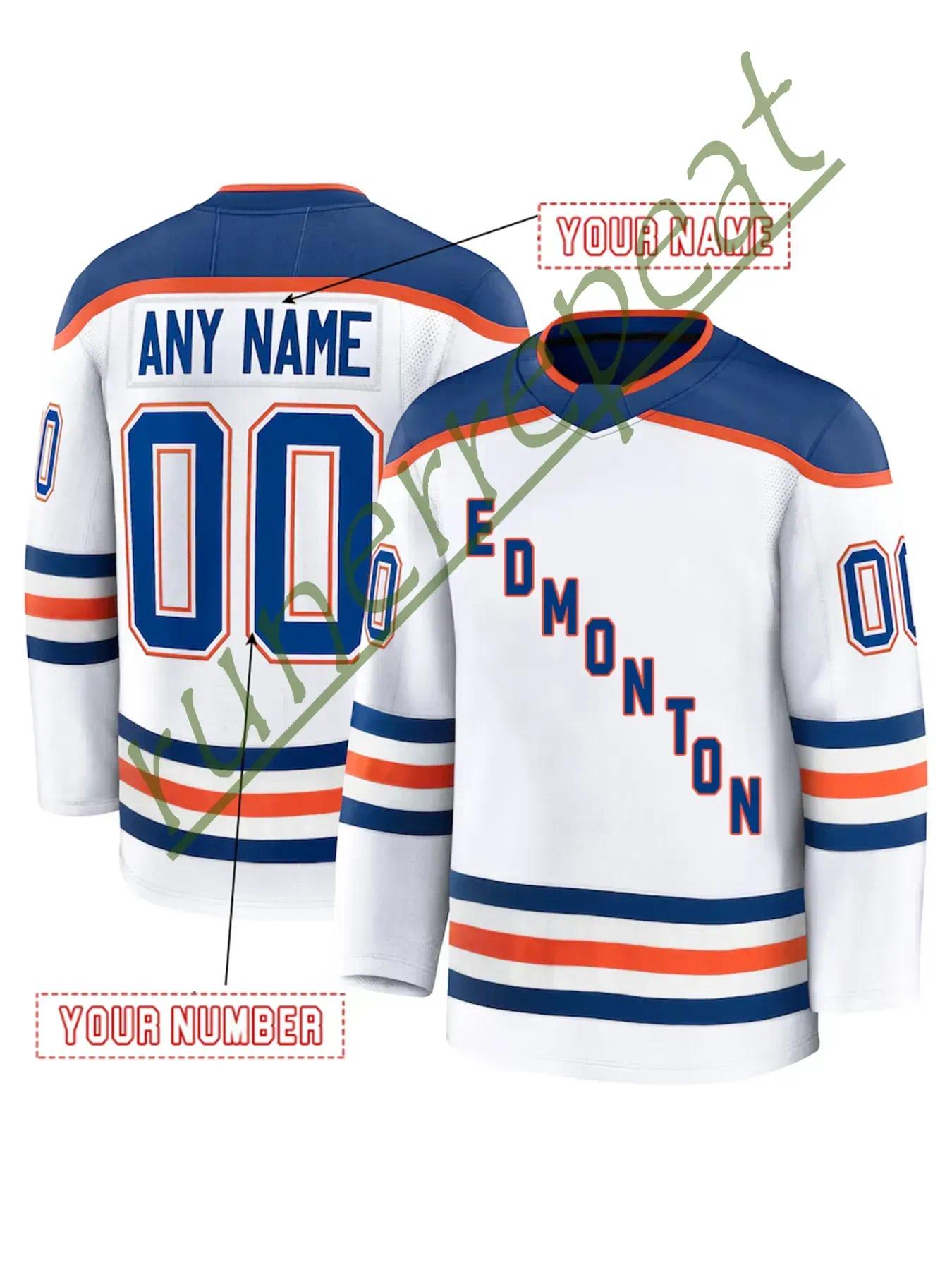 Custom Jerseys 97 Conor McDavid 2025 Zach Hyman Leon Draisaitl Vasily Podkolzin Jake Walman Evander Kane Adam Henrique Bouchard Perry Edmonton Nurse N