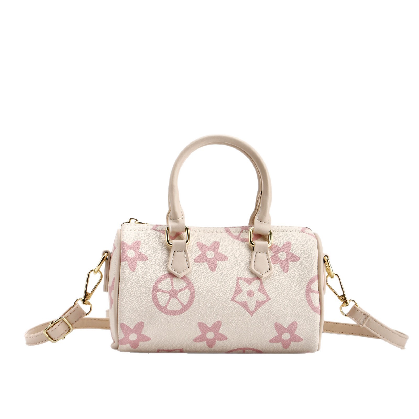 Designer Bags 2025 New Monogram Handbag, Women's fashion print, single-shoulder crossbody small bag, versatile retro Boston pillow bag, Free ship