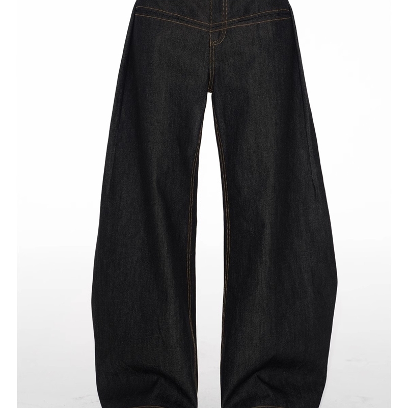 Vintage Baggy Low Waist Women Y2K Wide Pants Oversized Harajuku White Lace Straight Leg Jeans Z260313