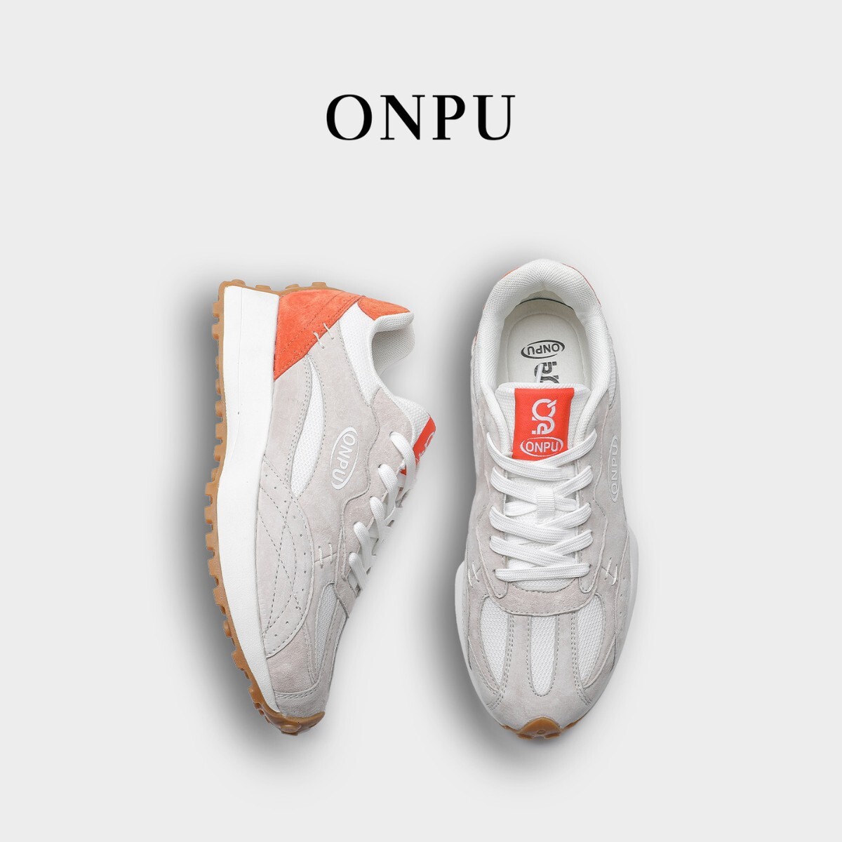 ONPU 2025 New Men's Retro Designer Shoes Outdoor Training Shoes Fashionable Leather Rubber Luxury Casual Shoes Luxurious Women's Low-top Spo