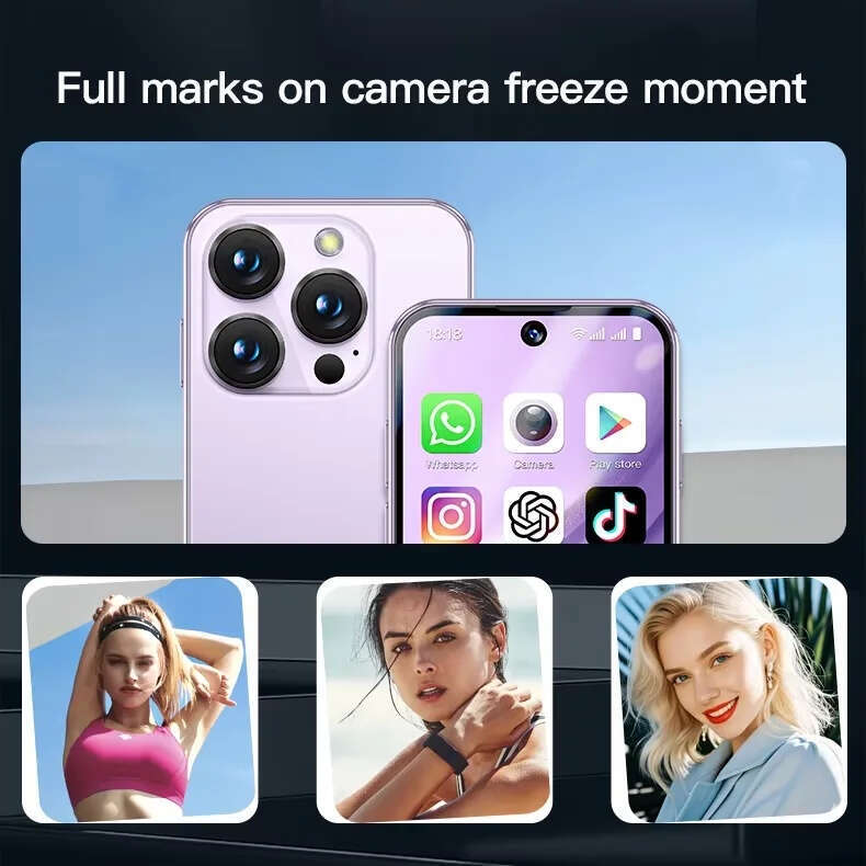 Xs19 Pro Mini Smartphone Android 12 3.0inch Display Dual SIM Standby 4G Mobile Phone Wifi GPS 1950Mah Battery Wifi Phones