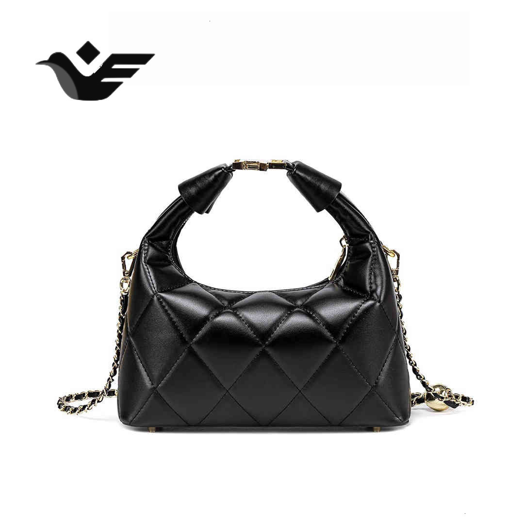 Feiyan Free Shipping New Designer Bag 2025 Niche Design High-end Single Shoulder Underarm Chain Bag For Women Commuting Personality Simple Handheld Cr