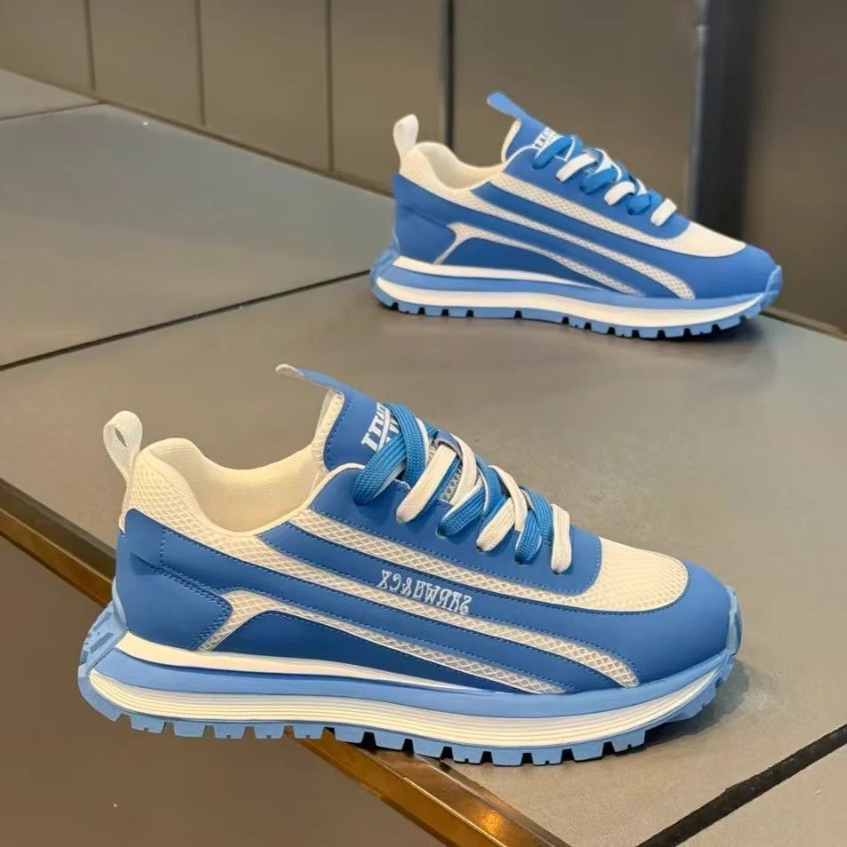 Designers this year fashion fashion all kinds of sports red shoes non - slip wear - resistant casual platform to increase plate shoes men's shoes