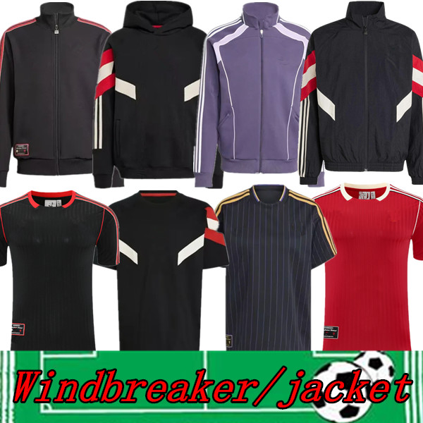 24 25 26 soccer Jackets ERIKSEN B.FERNANDES RASHFORD football shirt Jacket 2025 CASEMIRO Elanga GARNACHO MOUNT MARTINEZ HOJLUND windbreakers