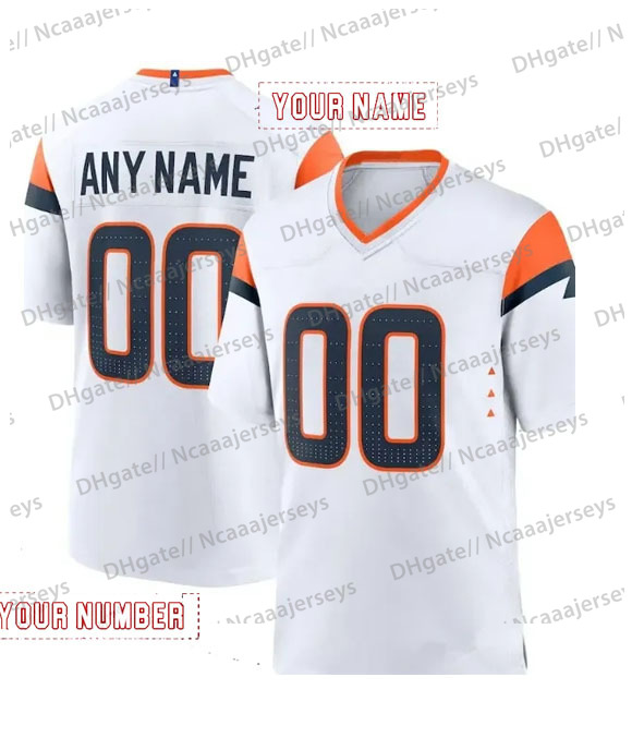10 Bo Nix 2 Patrick Surtain ll 7 John Elway 14 Courtland Sutton Personalized Customized Football Jerseys Add Any Number Name For Men Women Youth