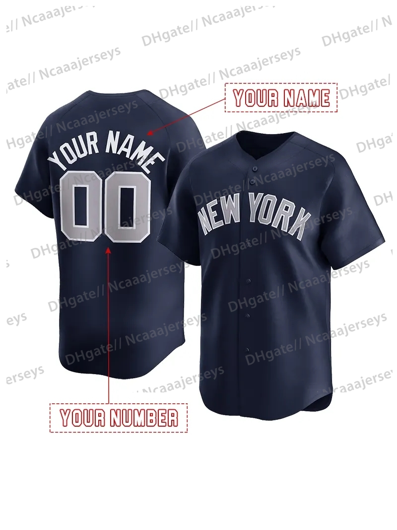 New York Aaron Judge Basebll Jersey Customize Any Name Number Mens Womens Youth S-XXXL Factory Outlet