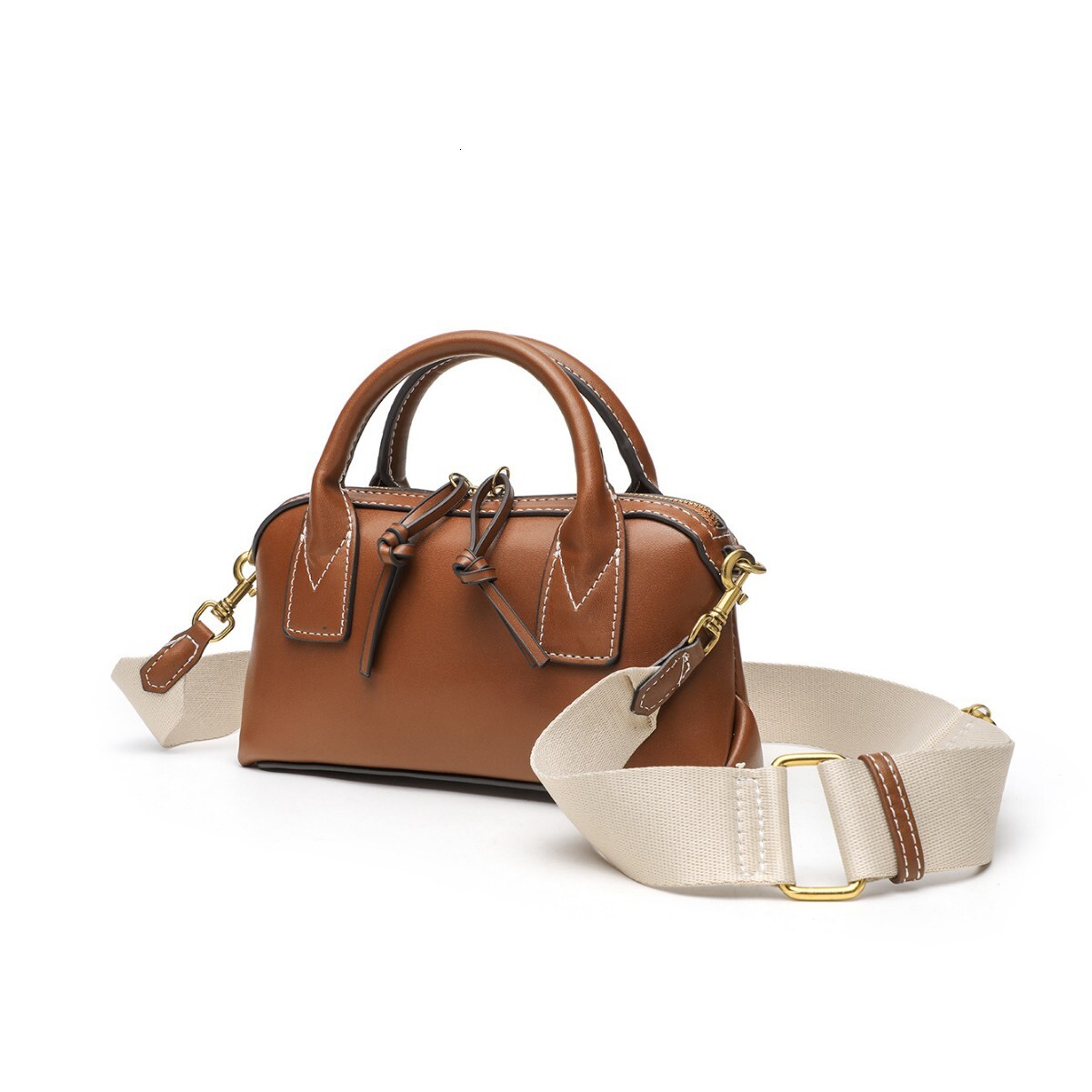 New Niche Bowling Bag Simple And Fashionable Solid Color Women s Shoulder Bag Autumn New Designer Bag Minimalist Women s Crossbody Bag