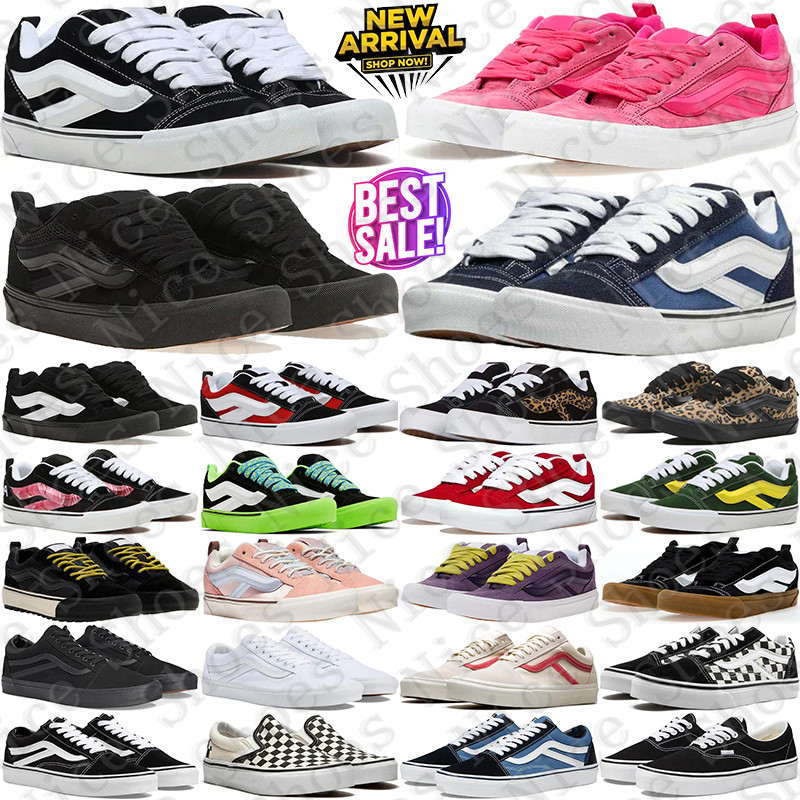 Designer vansy knu skool sneakers Shoes vanssneakers chaussure for mens womens trainers scarpe Plate-forme casual luxury top