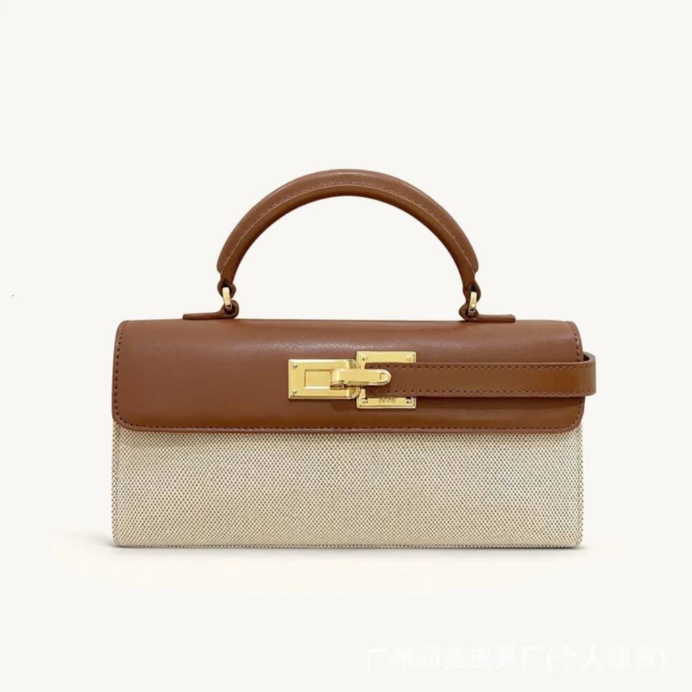 JW PEI Handbag Woven Small Square Genuine Leather Crossbody Bag Mini Women