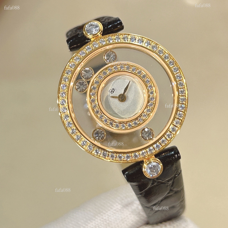 Designer Chopars Watch Luxury Happy Classic Watch Happy Round Womens Watch Happy Diamond 57 Fashion Womens Watch 28F