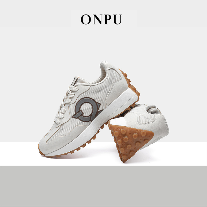ONPU 2025 New Luxury Men's Sports Shoes Retro Classic Casual Shoes Household Training Shoes Fashionable Women's Low Top Comfortable Anti-sli
