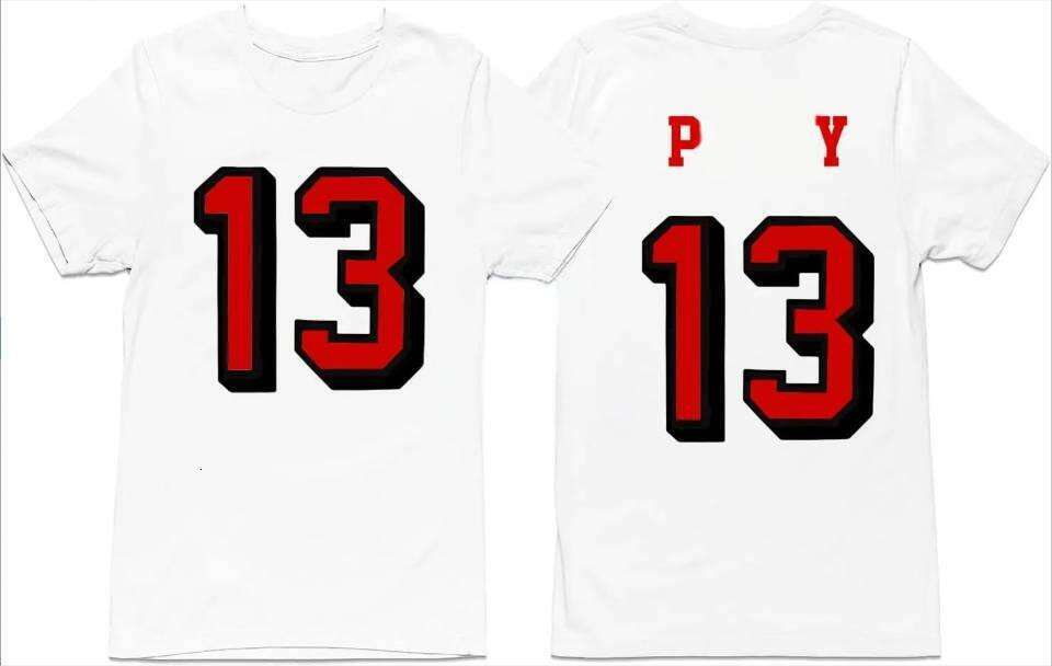 Brock Purdy No 13 San Francisco Football Cotton T-Shirt Jersey Men's Adult Shirt Free shipping