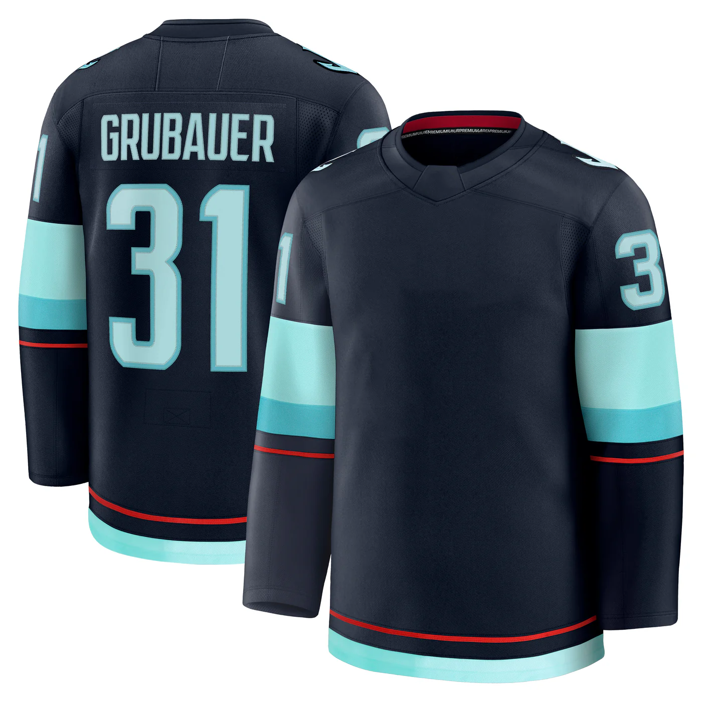 10 Matty Beniers Seattle hockey jersey 84 Kaapo Kakko Krakens jersey Berkly Catton McCann Eberle Brandon Montour Ryan Lindgren Shane Wright Philipp Gr