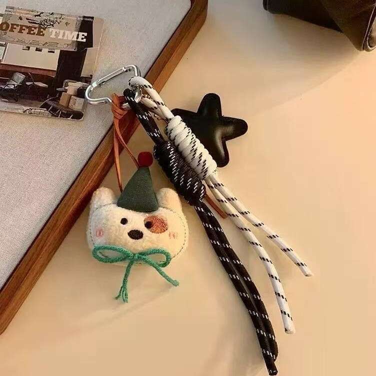 DH essentials 2025 Spring Childlike - Cartoony Plush Bear Ornaments