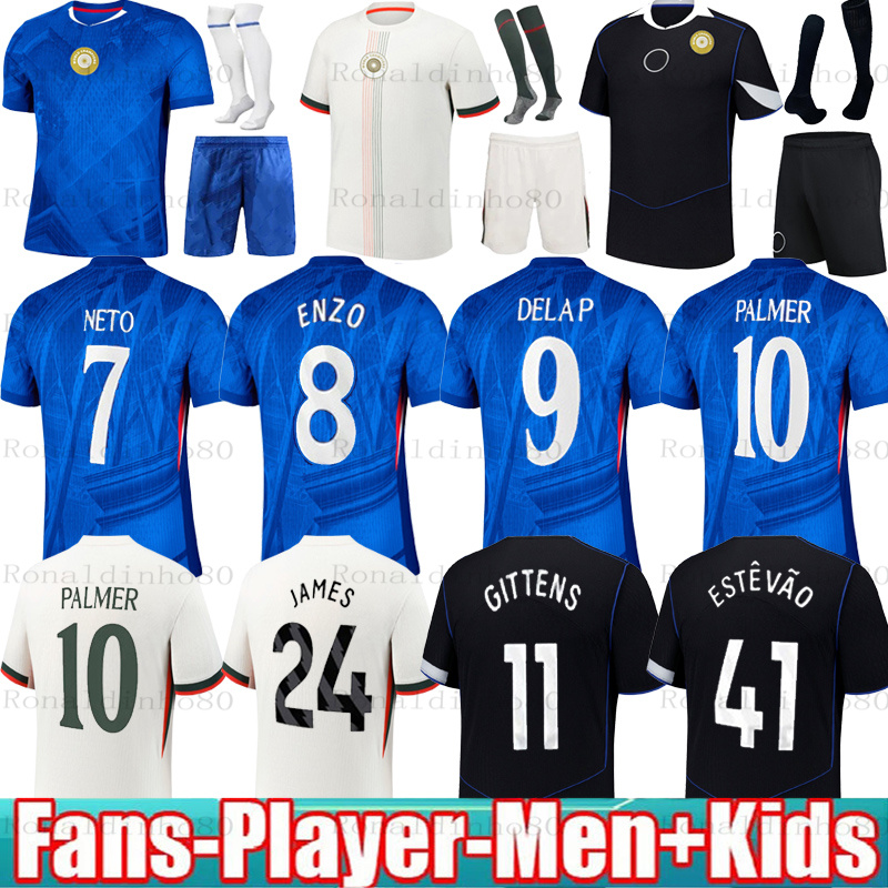 chelase jersey 25 26 Cole Palmer Jadon Sancho Enzo Fernandez jersey Marc Cucurella Mykhailo Mudryk Caicedo kit kids Chelse Football Shirt cfc jersey chelses jersey