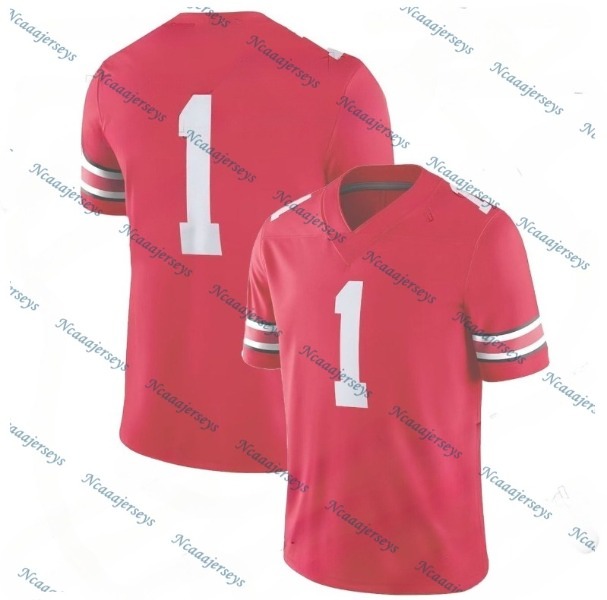 2025 Custom Football Jerseys 4 Jeremiah Smith Jack Sawyer Will Howard Caleb Downs Treveyon Henderson Denzel Burke Miyan Egbuka Judkins Stitched