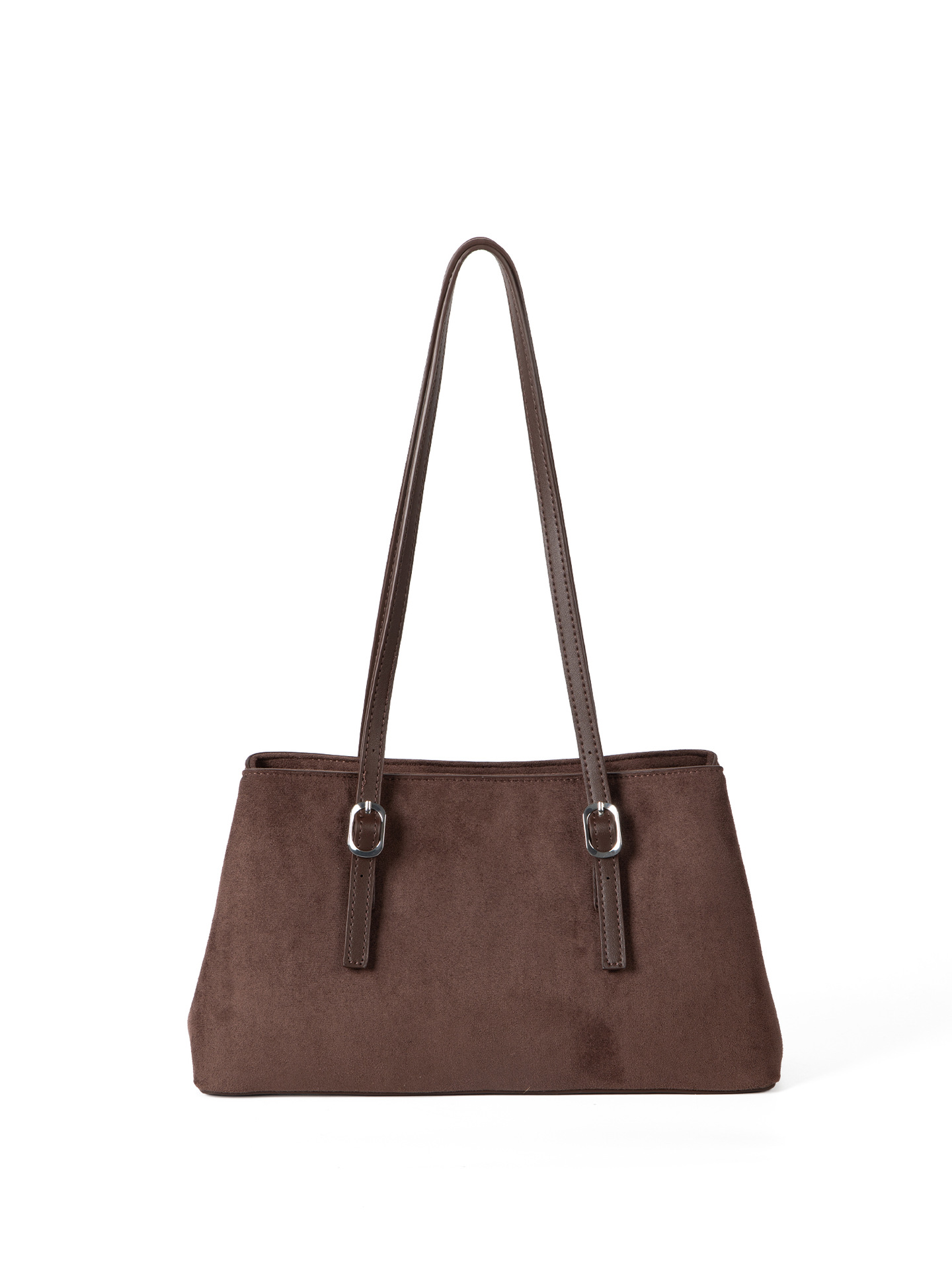 2025 Autumn Winter High-End Suede Tote For Women Korean Version Niche Retro Trendy Handheld And Single Shoulder Bag