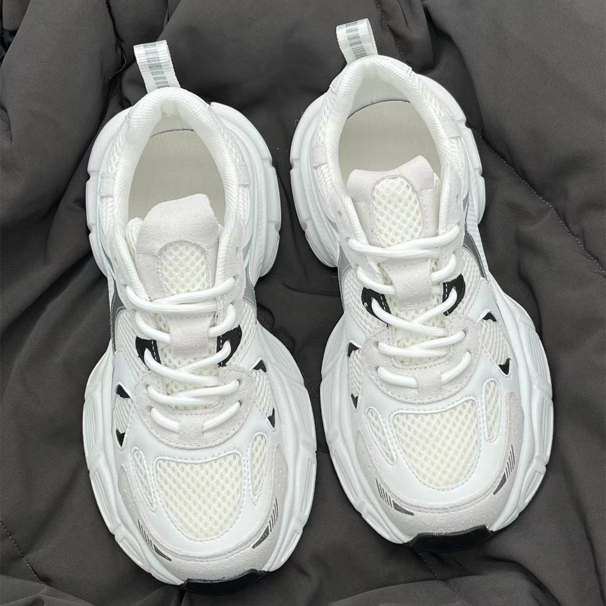Designer this year's ultra-thin running sneakers new street fashion increased platform light dad shoes