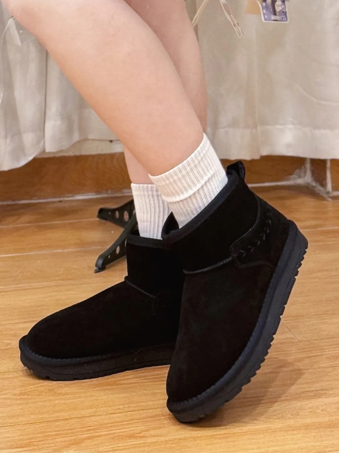 2025 Jifffly Women's Cotton Shoes for Autumn and Winter Thickened Snow Boots with Thick Bottom