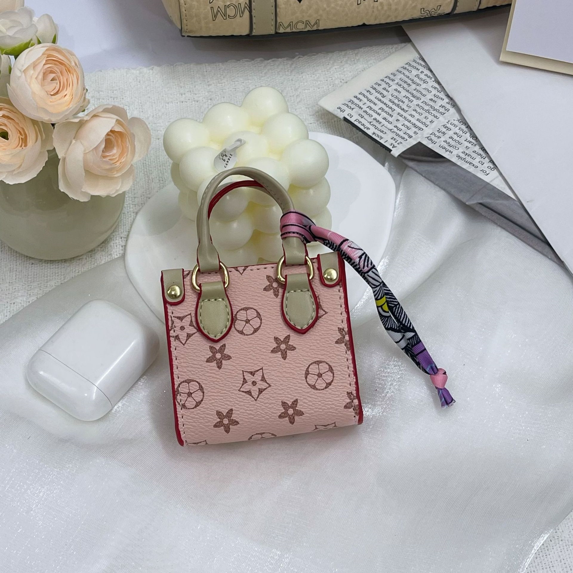 Designer Bag Tote Bag Mini Coin Purse Mini Bag Pendant Earphone Case Key Bag Car Hanging Ornament Handbag Free shipping