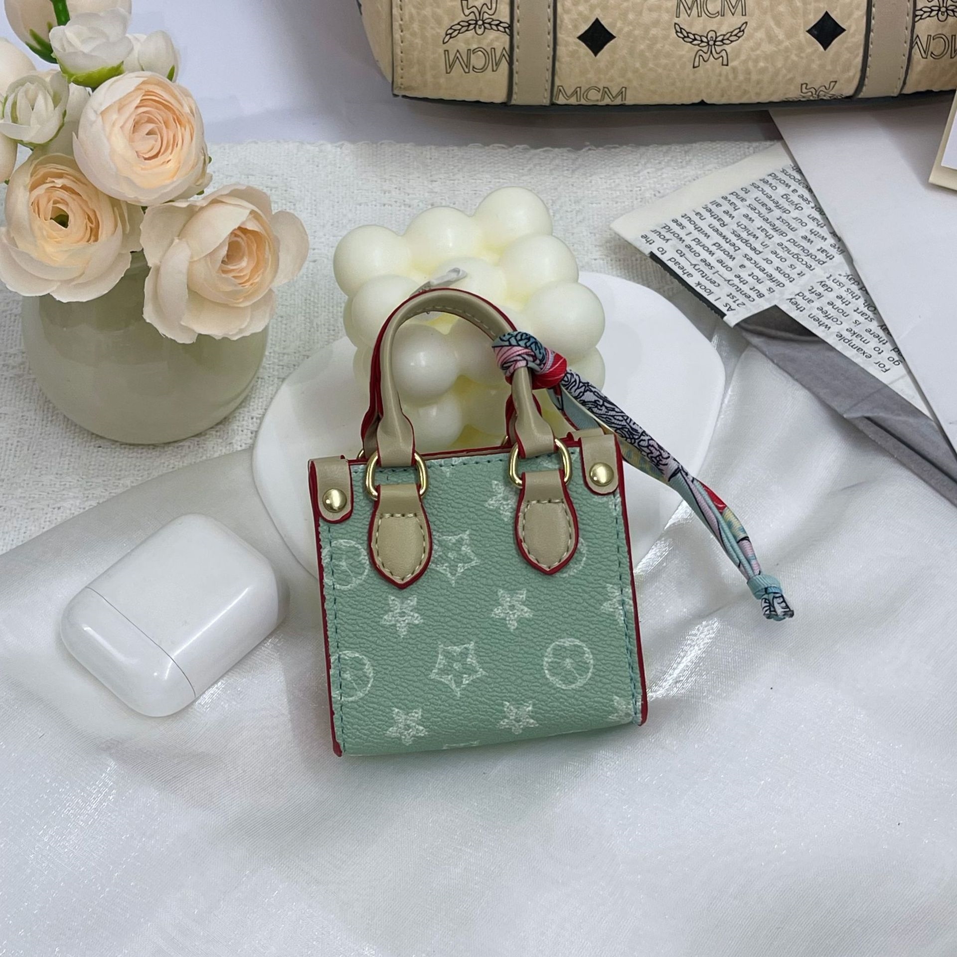 Designer Bag Tote Bag Mini Coin Purse Mini Bag Pendant Earphone Case Key Bag Car Hanging Ornament Handbag Free shipping