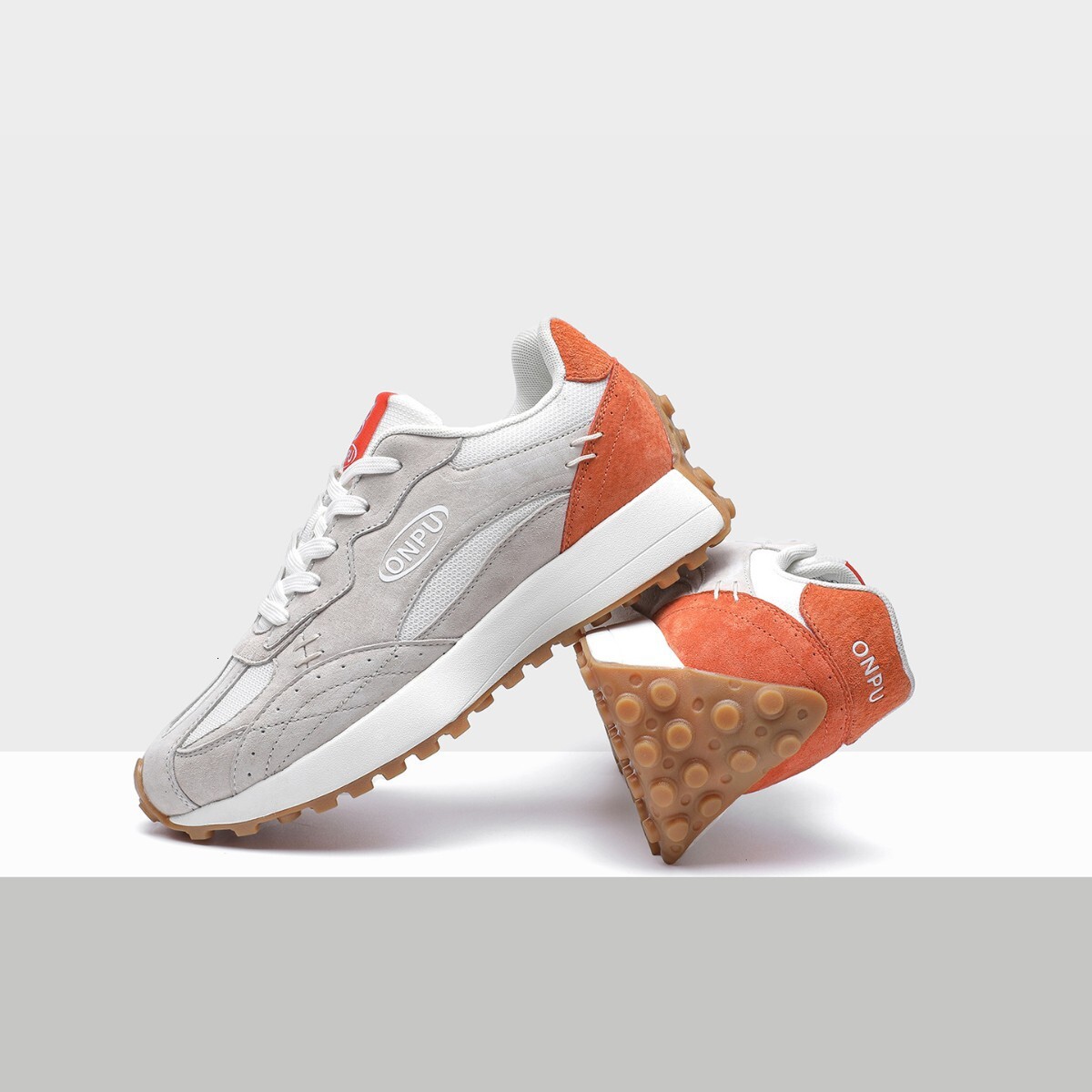 ONPU 2025 New Men's Retro Designer Shoes Outdoor Training Shoes Fashionable Leather Rubber Luxury Casual Shoes Luxurious Women's Low-top Spo