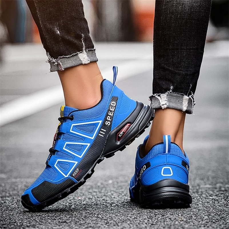 Mens Waterproof Hiking Shoes Outdoor Trainers Laceup Climbing Shoes Women Trekking Sneakers Antislip Hunting Tactical Sneaker i250912