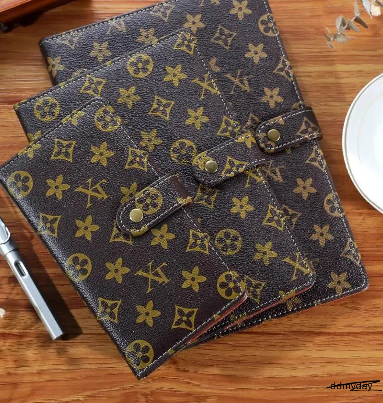 Wholesale Diary Book A5 Fashion B5 Notebook Hard Surface Copy 25K Notepad Small Portable A6 Office With Buckle Business 250818 ddmyDay