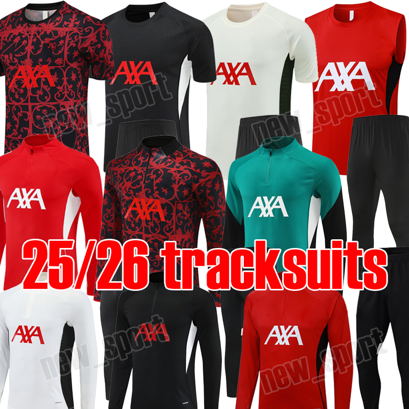 2025 2026 WIRTZ ISAK Men kids soccer tracksuit EKITIKE KERKEZ GAKPO DIOGO J. jersey kids football training suit tracksuits survetement foot chandal jogging kits sets