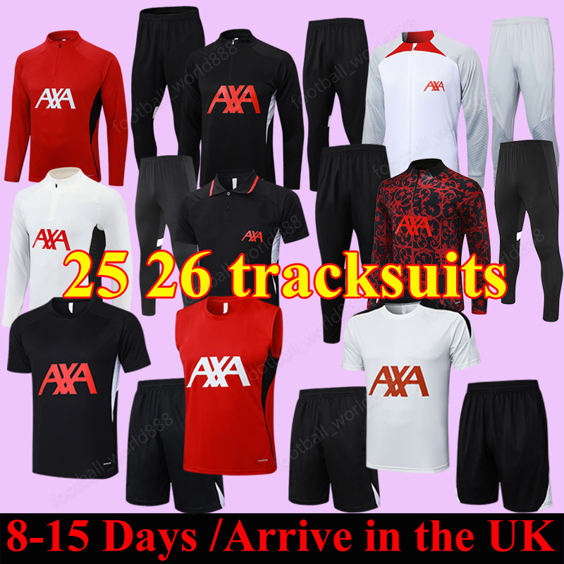 XXXL liverpolls jersey 25 26 Football Jerseys GAKPO 25 2026 tracksuits LUIS DIAZ Training sets POLO Vest M.S A L A H pre-match kit DIOGO J. long sleeve men adult kids kit set