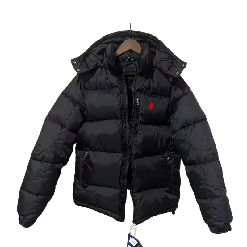 designer puffer jacket mens polo winter jacket men coat down jackets coats zipper outerwear parkas windbreaker Warm fashion casual embroidered