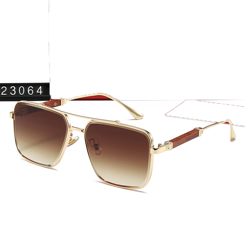 Designer with Box Sunglasses for Men Women Hip Hop Classics Fashion Matching Driving Beach Shading UV Protection Polarized Glasses Gift Shoe