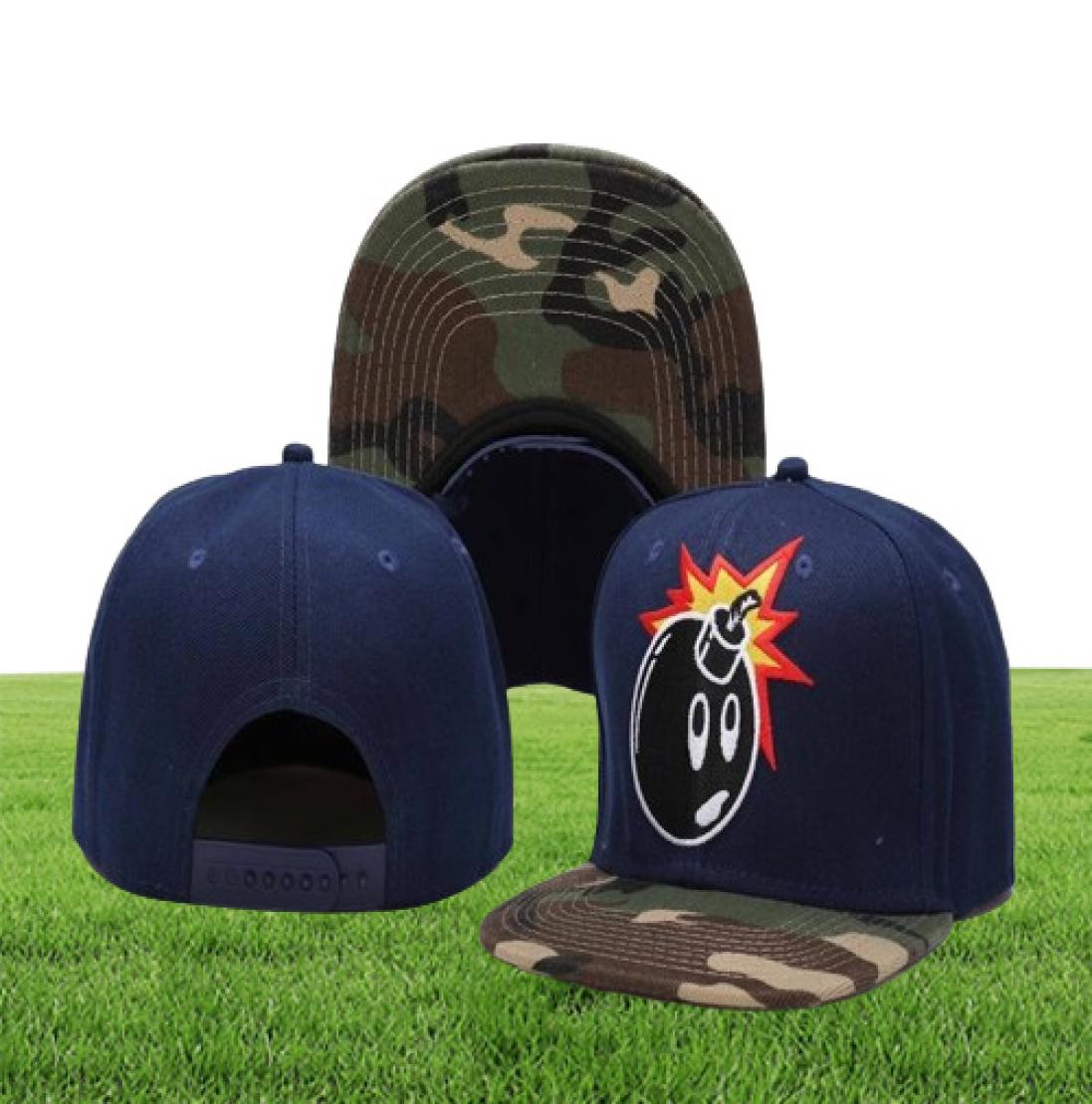 The Hundreds bomb camo brim Men039s Snapbk classic mens women newest designer adjustable caps gorras bones embroidered hiph1532470