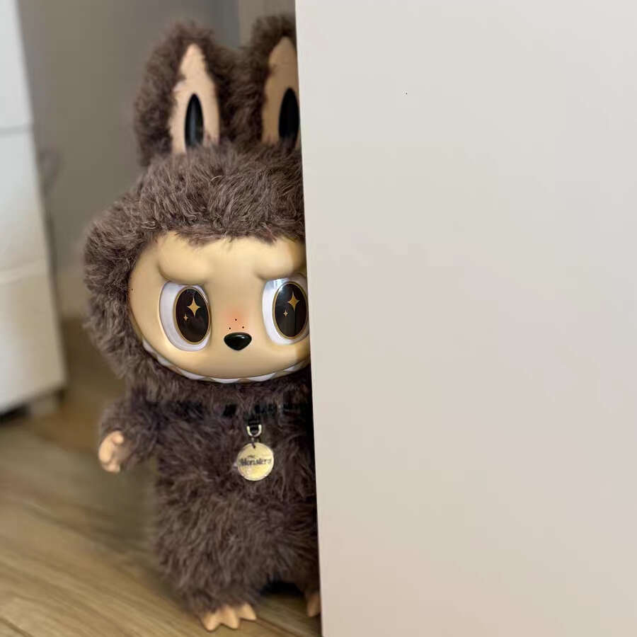 Monster Labubu 58Cm Zimomo I Found You Plush Doll Toy Angel Large Plush Toy Small Statue Cute Vinyl Face Doll