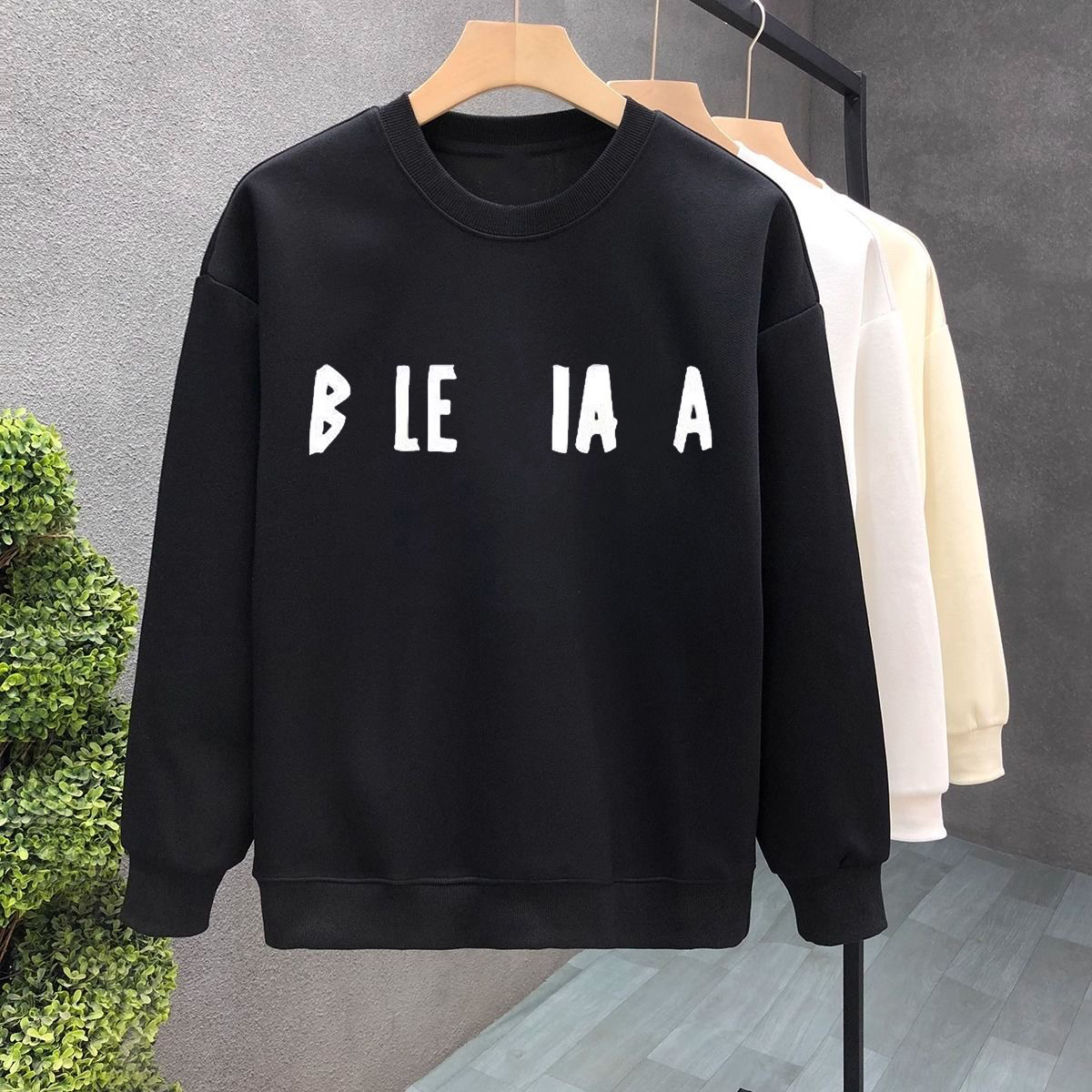 Hoodie designer men's luxury hoodie sweatshirt, high-quality blue long-sleeve hip-hop street style