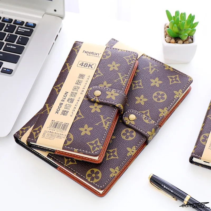 Wholesale Diary Book A5 Fashion B5 Notebook Hard Surface Copy 25K Notepad Small Portable A6 Office With Buckle Business 250818 ddmyDay