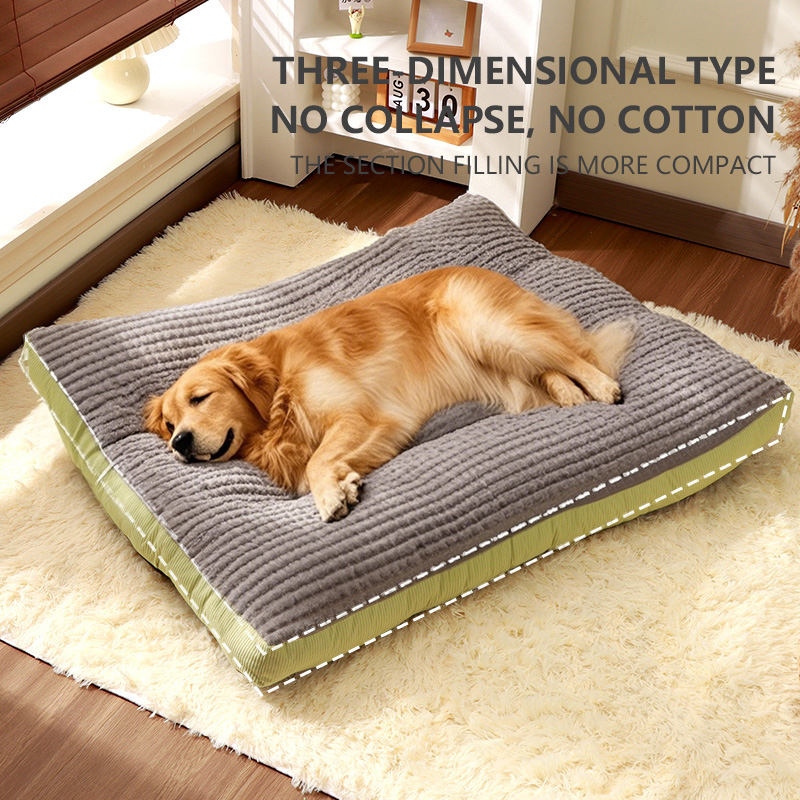 XL Large Dog Bed & Mat: Multi-size customizable and removable-washable. it is suitable for both dogs and cats, also usable as a cat bed and pet sleepi