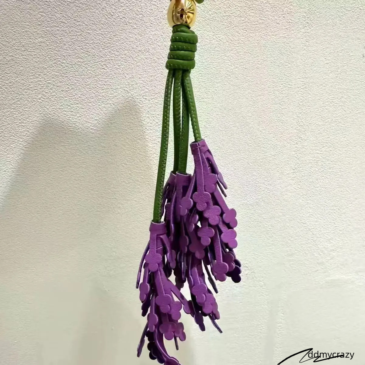 Bag Charms Lavender Tomato Vine Charm In Classic Calfskin S Designer Fashion Style Designer Woman Pendant Suitable Cute Handbag Accessories ddmycrazy