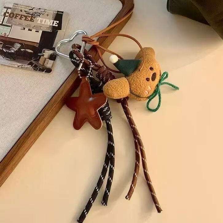 DH essentials 2025 Spring Childlike - Cartoony Plush Bear Ornaments